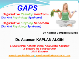 S2-GAPS (Bağırsak ve Psikoloji Sendromu)