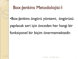 Box-Jenkins
