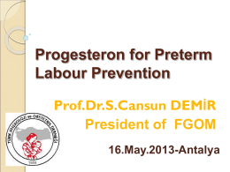 progesteron-in-PTL