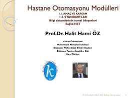 Prof.Dr. Halit Hami OZ-01-Hastane Otomasyonu