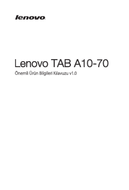 Lenovo TAB A10-70