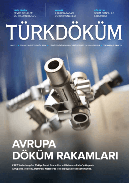 Turkcast Issue #44 - Türkiye Döküm Sanayicileri Derneği