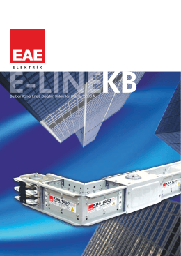 E-Line KB tr - EAE Elektrik
