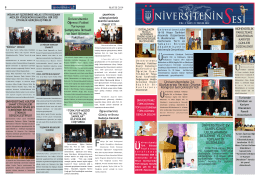 Mayıs 2014 - Muğla Üniversitesi