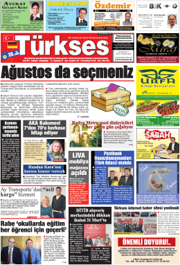 Özdemir - Türkses Gazetesi