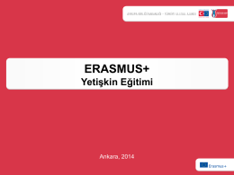 Erasmus+ Genel ve Ana Eylem 1 Bireylerin Öğrenme