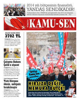 türkiye kamu-sen gazetesi için tıklayınız