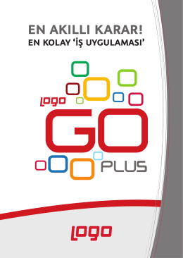 Logo Go Plus Broşürü
