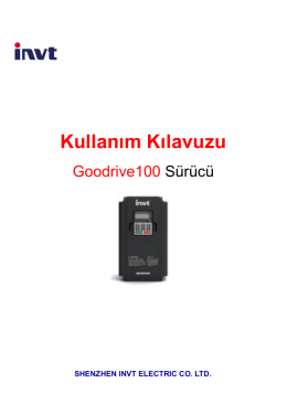 GD100 Kullanım Kılavuzu (Türkçe)