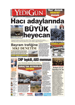 BÜYÜK - Yedigün Gazetesi