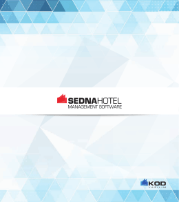 0014 - Sedna Hotel Katalog