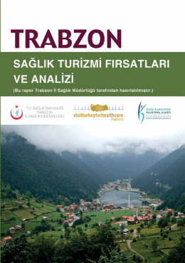 Mevcut Durum Analizi  - Trabzon İl Sağlık Müdürlüğü