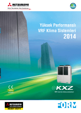 Yüksek Performanslı VRF Klima Sistemleri