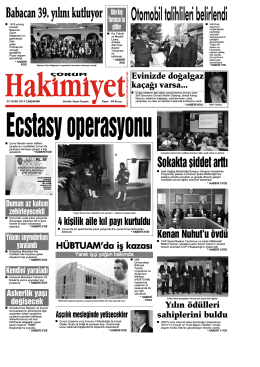 22 ocak.qxd - Çorum Hakimiyet Gazetesi