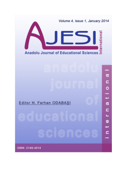 Download Full Issue - ajesi