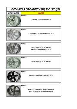 GÜNCEL STOK Diğer Modellerimiz - Demirtaş Otomotiv | Oto Jant