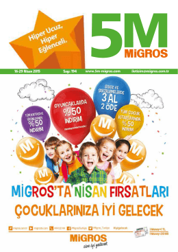 pdf indir - 5M Migros