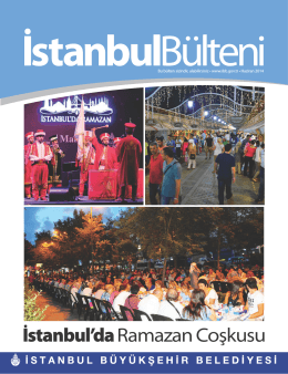 Haziran 2014 - İstanbul Büyükşehir Belediyesi