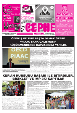 29.08.2014 Tarihli Cephe Gazetesi
