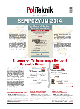 SEMPOZYUM 2014 - politeknik.de