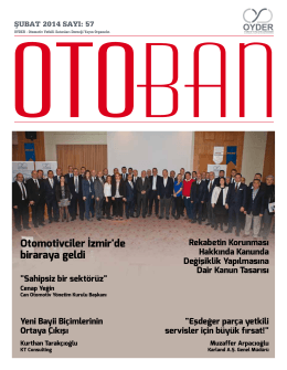 Otoban Dergisi | Sayı 57 Şubat 201421.03.2014
