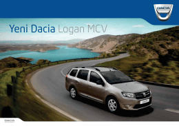 6-) Yeni Dacia Logan MCV