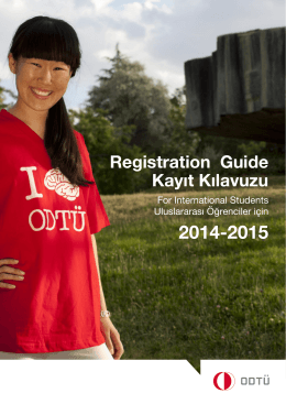Registration Guide Kayıt Kılavuzu