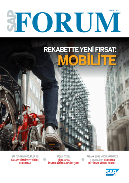 MOBİLİTE - SAP Forum