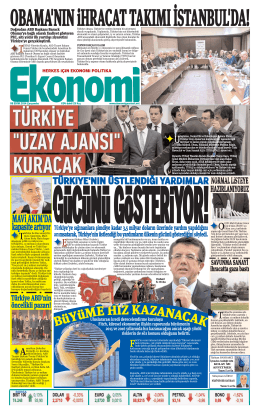 8 EKİM 2014 - Ekonomi Gazetesi
