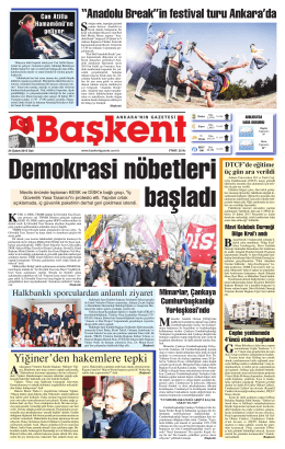 buradan - Başkent Gazetesi