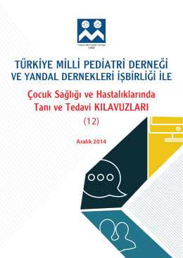 TMPD Yandal çalışma Grubu - Türkiye Milli Pediatri Derneği