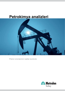 Petrokimya analizleri
