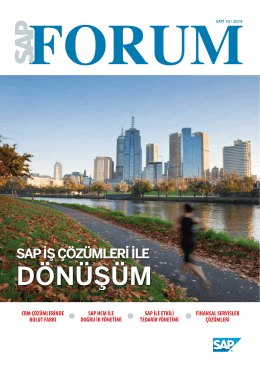 DÖNÜŞÜM - SAP Forum