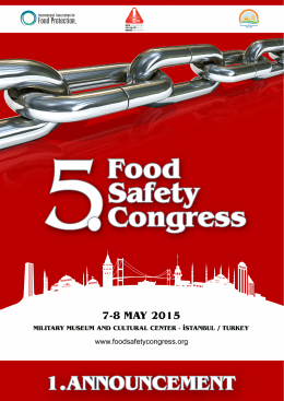 commıttees - foodsafetycongress.org