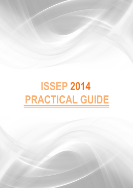 Info Pack - ISSEP 2014