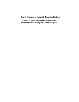 31.12.2013 Mali Tablolar ve Dipnotlar(pdf versiyonu)