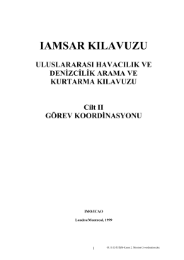 CİLT II Görev Koordinasyon