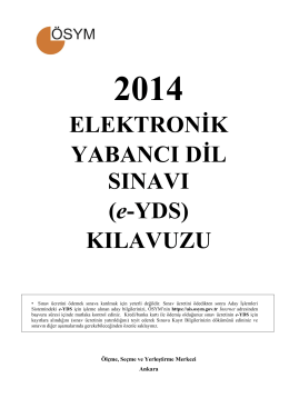 e-YDS 2014/1