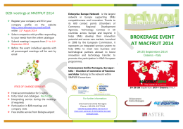 B2B meetings at MACFRUT 2014 - AİA