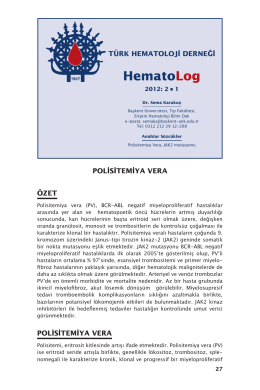 HematoLog - Türk Hematoloji Derneği