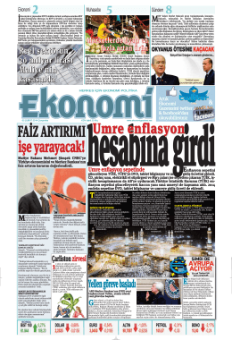 5 şubat 2014 - Ekonomi Gazetesi