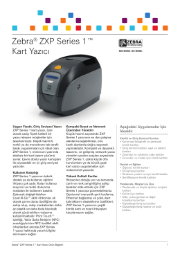 ZXP Series 1 Data Sheet Turkish 01 14 HR