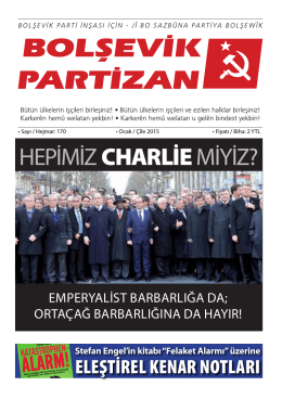 felaket alarmı - İstanbul Indymedia