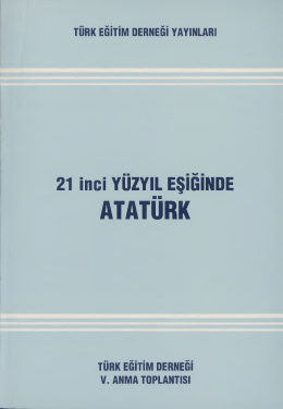 21.Yüzyıl Eşiğinde Atatürk