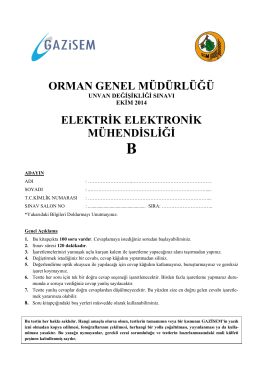 Elektrik Elektronik Mühendisliği B