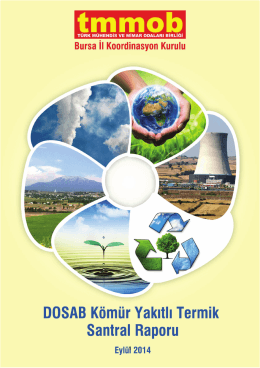 DOSAB Kömür Yakıtlı Termik Santrali Raporu için tıklayınız
