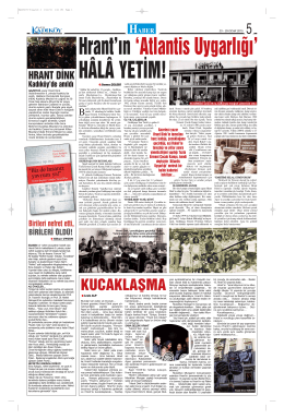 KUCAKLAŞMA - Gazete Kadıköy