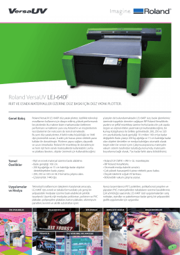 LEJ-640F Broşür - OTS Dijital Baskı Çözümleri