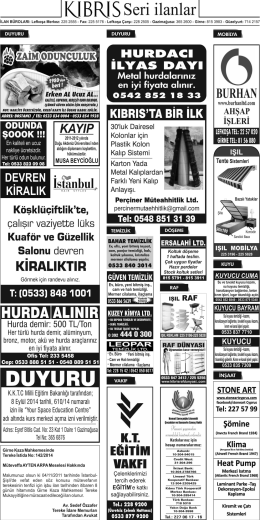 BURHAN - Kıbrıs Gazetesi
