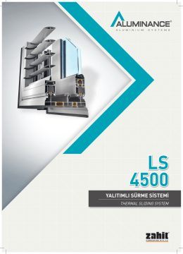 LS 4500 - Akmanlar Alüminyum Profil Market